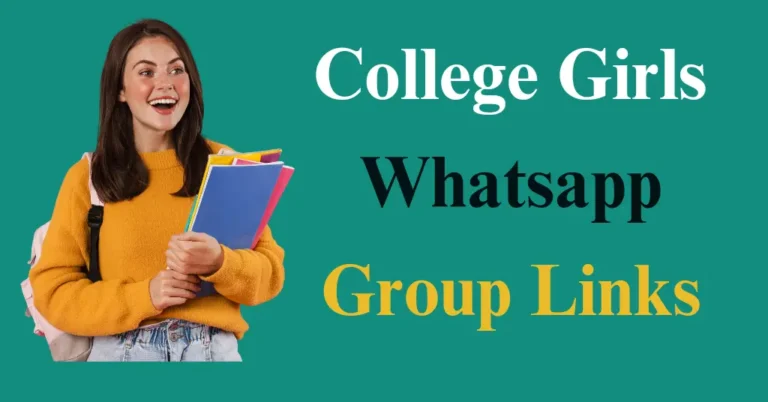 College girls whatsapp group link