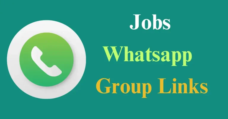 jobs whatsapp group